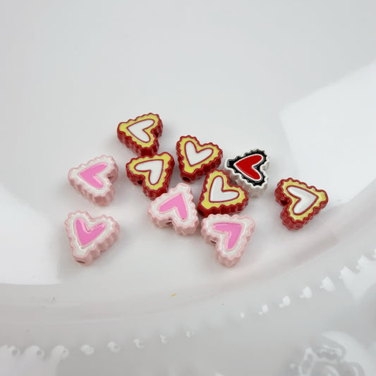 0 0今日新作 合金 ハート(0303)