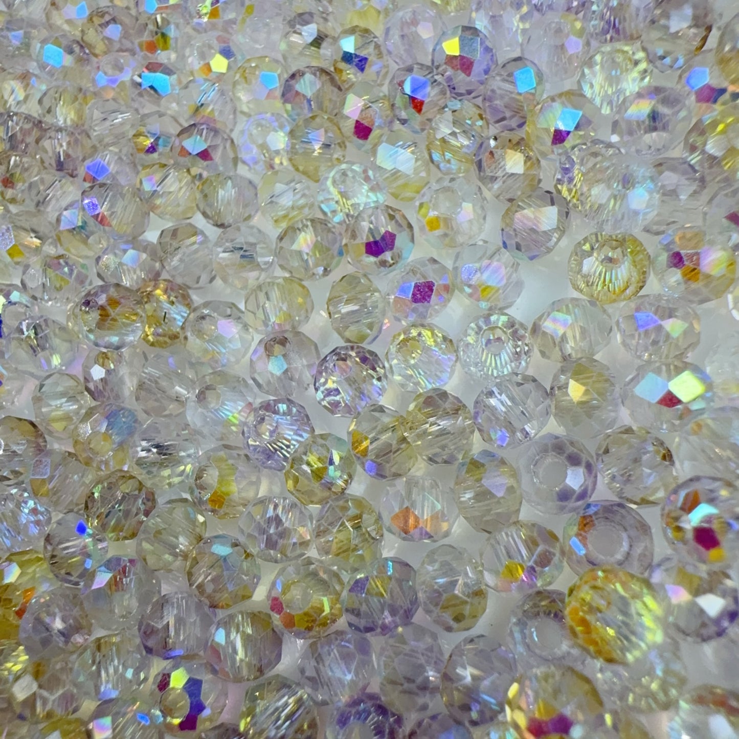 0 今日新色 オーロラボタンカット チビビーズ(0226)