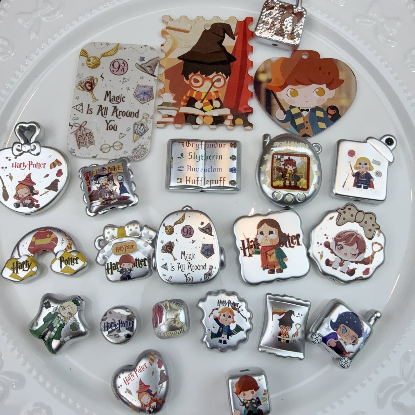 0 0今日新作 POP家族 艶消しシルバーベース キャラ混ぜ(1108)