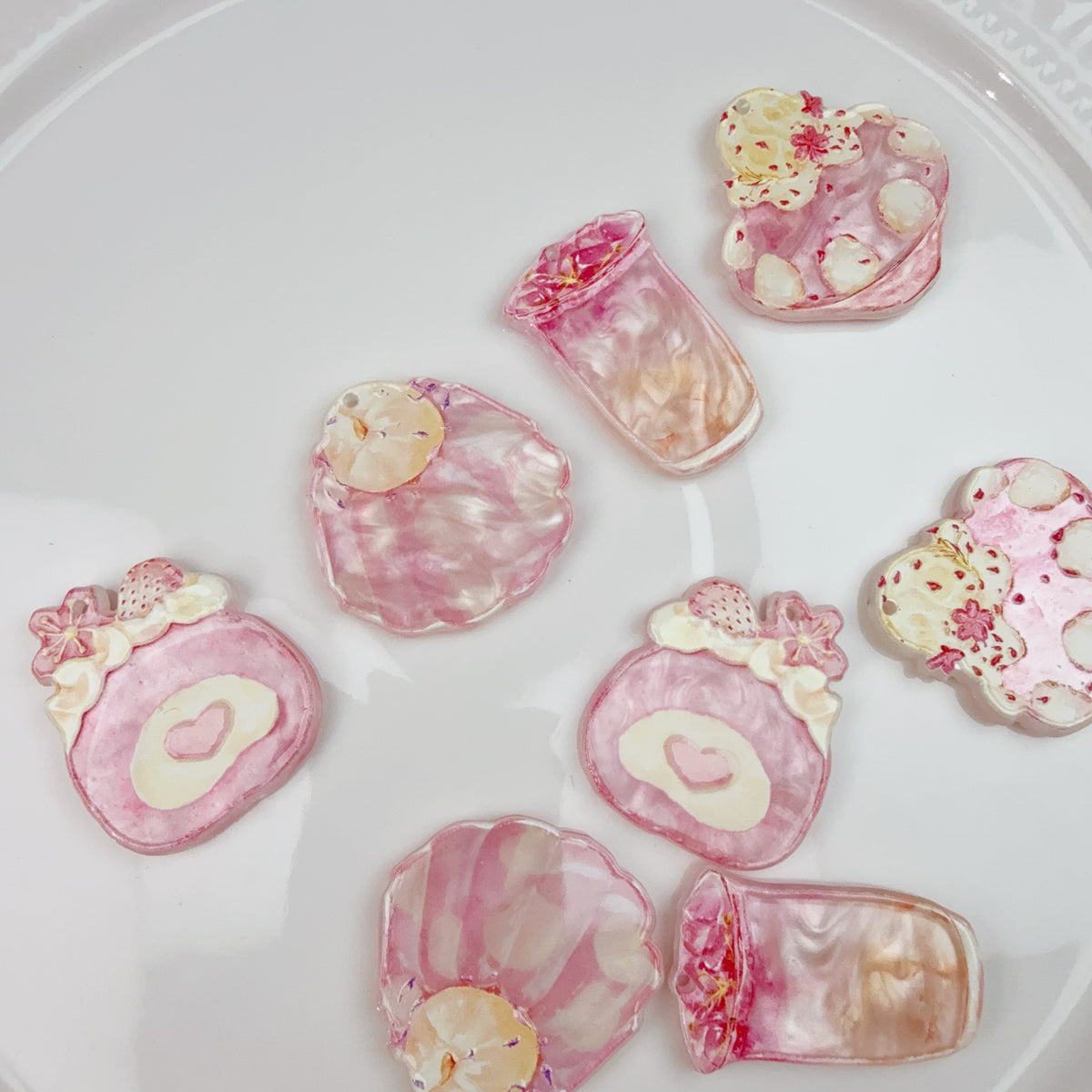 0 0今日新作 桜ケーキ カンツキプレート(0514)