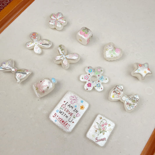 0 0今日新作 色絵コットンパールシリーズ (0310)