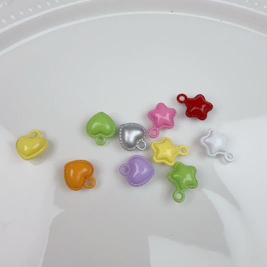 0 0今日新作 合金 かんつきハート&星 (0301)