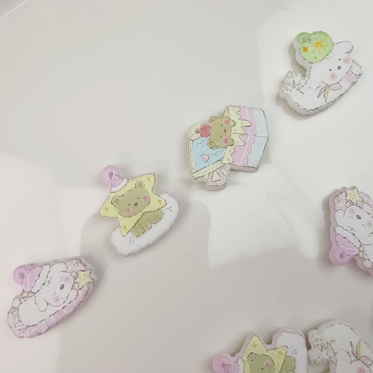 0 0今日新作 熊&ワンちゃん mini カンツキプレート(0518)