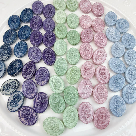 0 0今日新作 楕円ー薔薇 (0318)