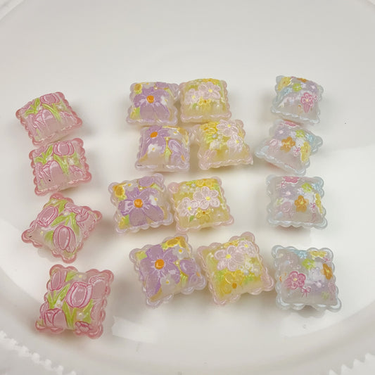 0 0今日新作 春花 パーツ集合夜光効果(0308)