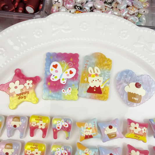 0 0今日新作 うさぎのパーティー(0318)