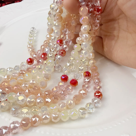 0 0今日新作 花ボールーカラー8ミリシリーズ(0102)