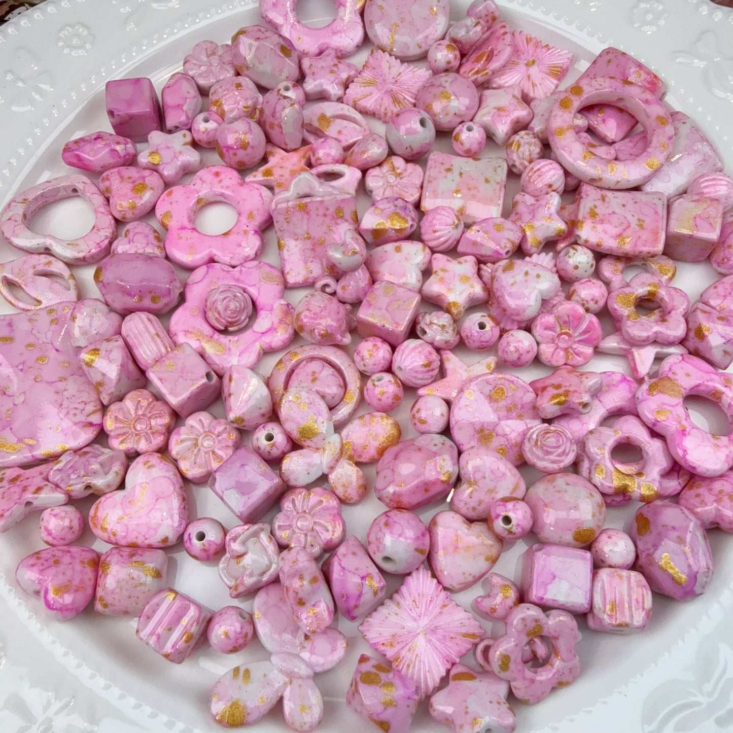 0 0今日新作 暈かし金まきシリーズ アクリルバロック(1126)