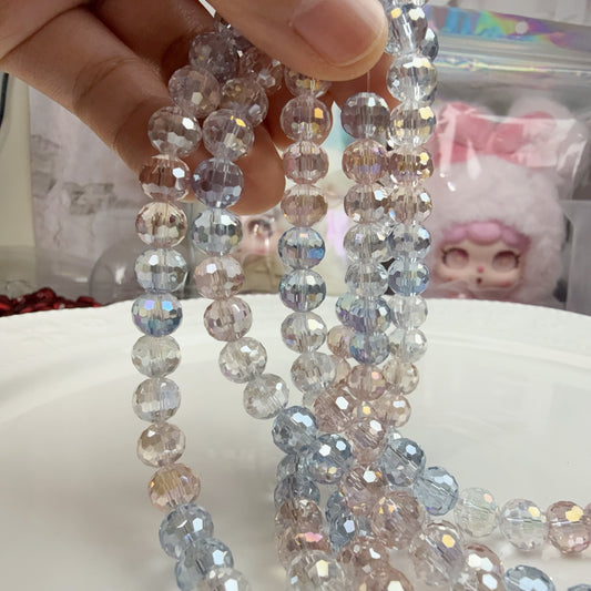 0 0今日新作 ミラーボールカット8ミリ(0207)