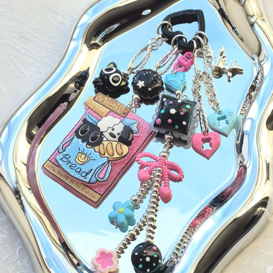 0 0今日新作 合金-熊型透かしハート(0308)