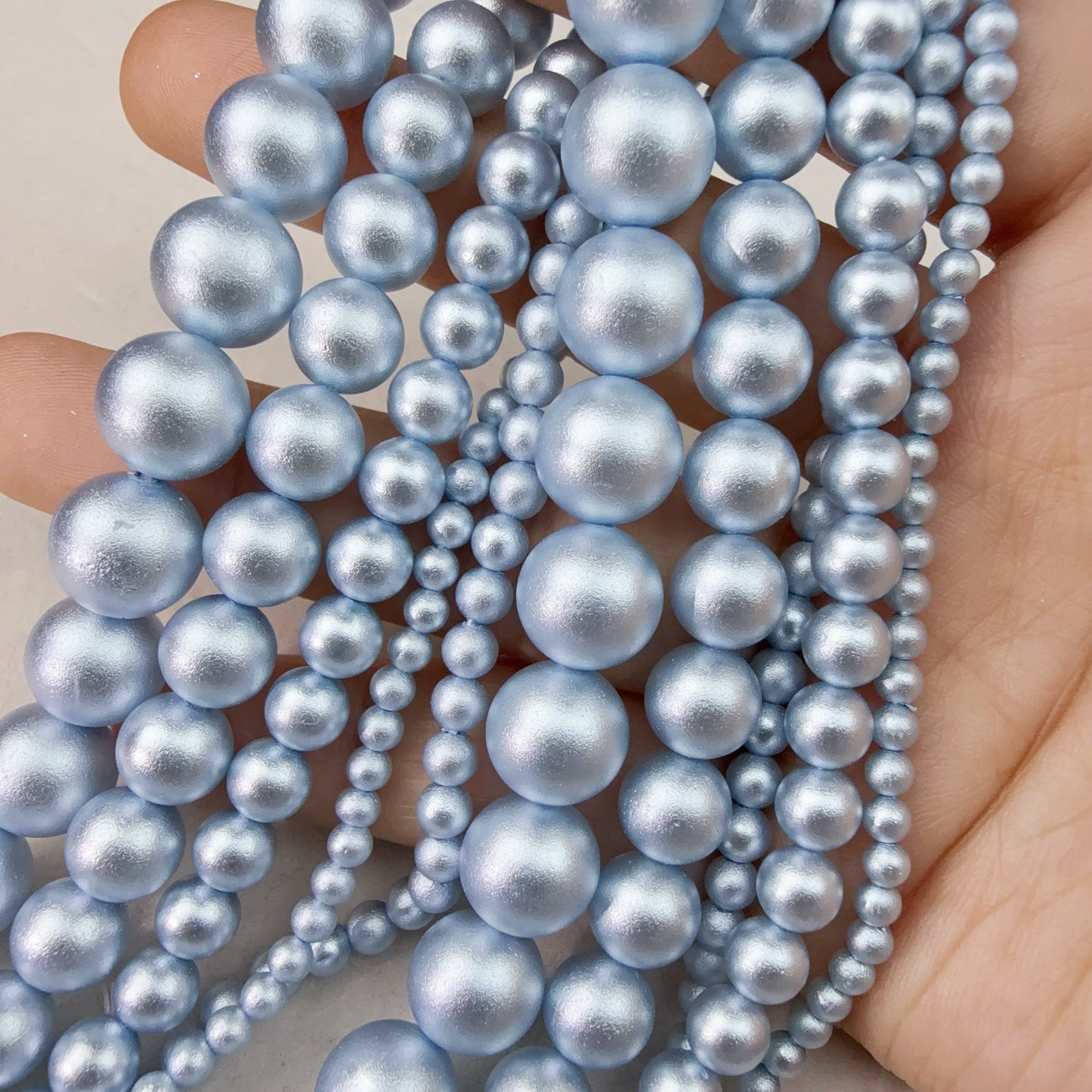 0 0今日新作 コットンパール5連セット(0103)