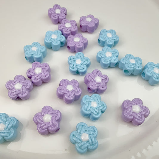 0 0今日新作 アクリル編み花(0117)