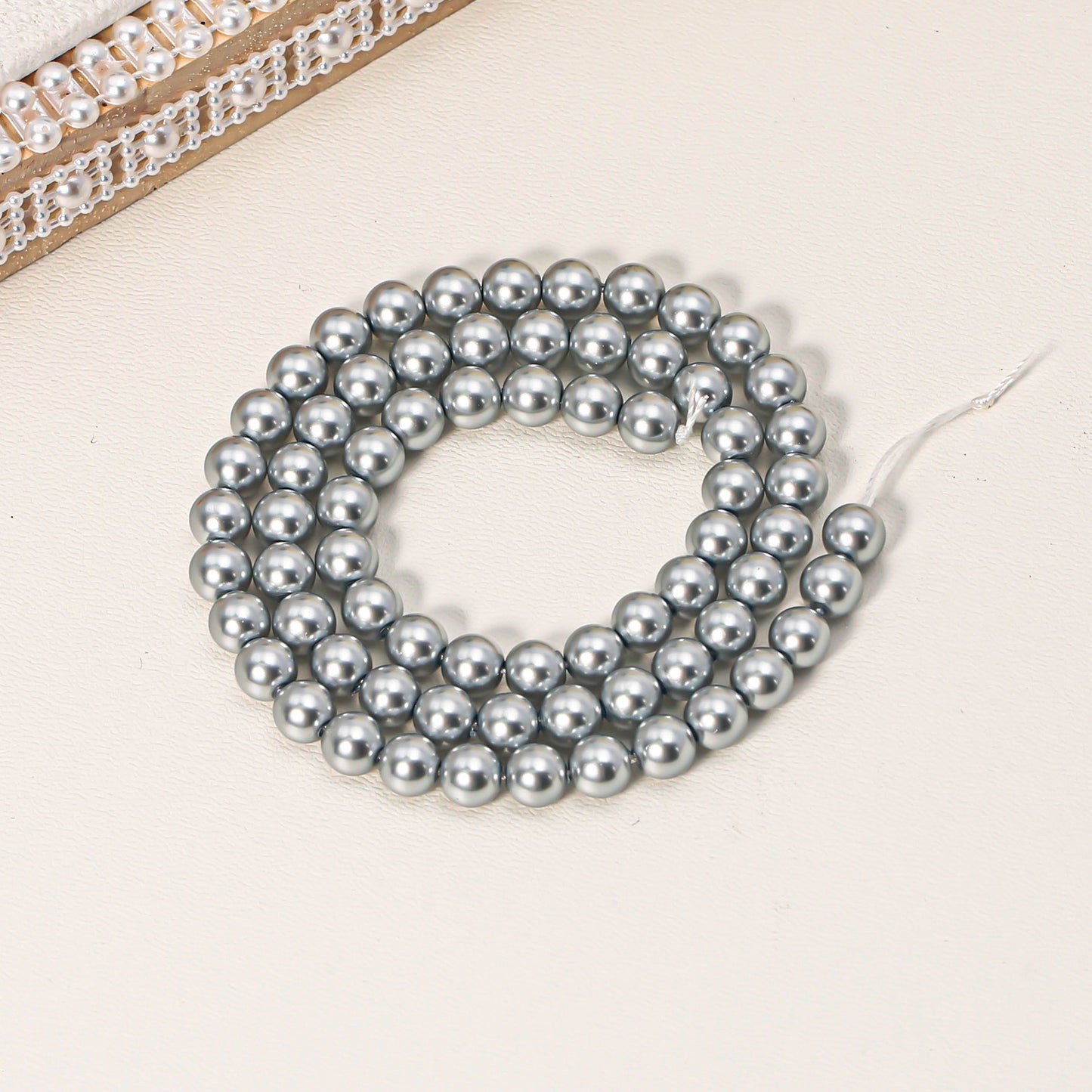 0 新しいサイズ INS華子 スワロフスキー風イミテーションパール(0322)