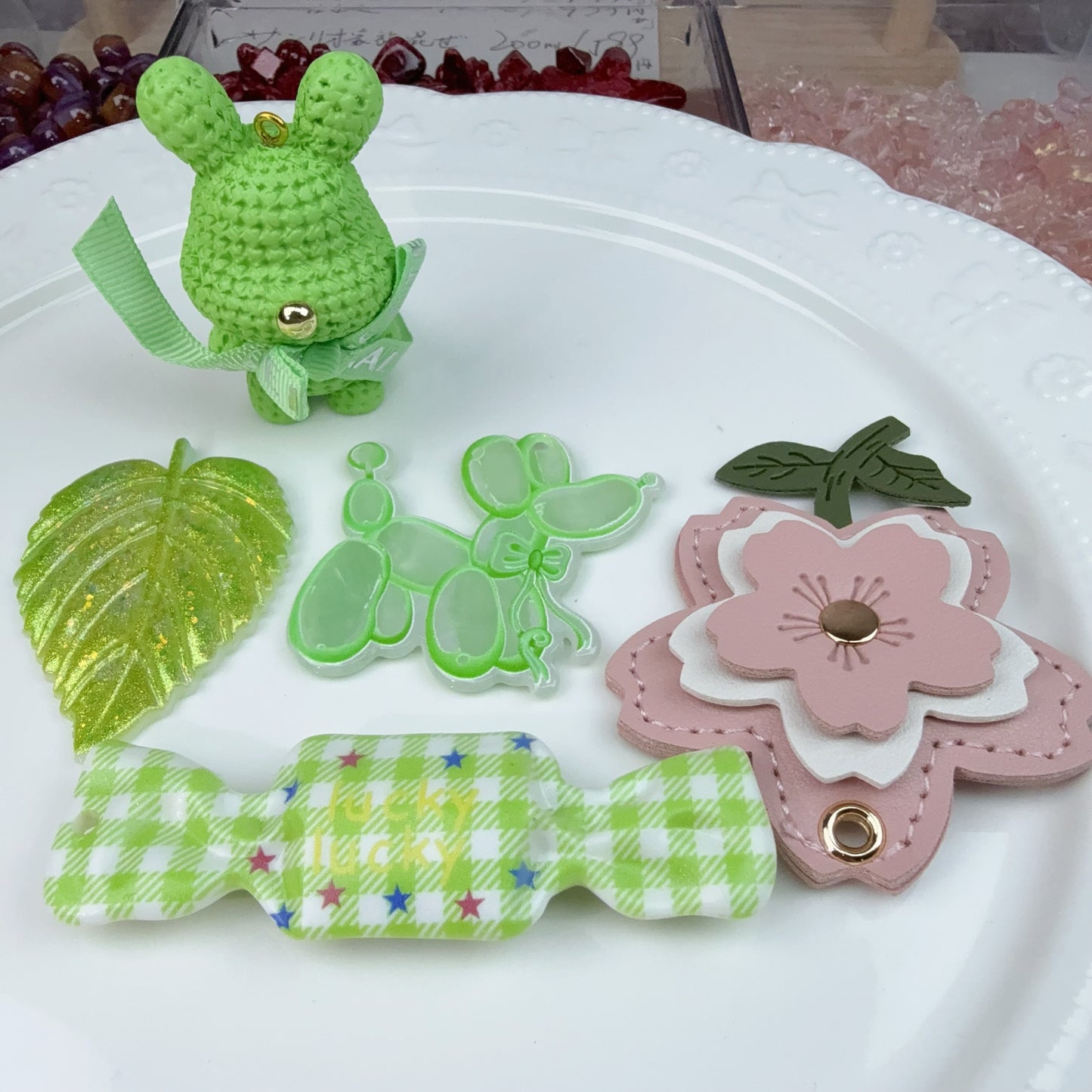 0 0今日新作 これからの春 アクリル混ぜ(1207)