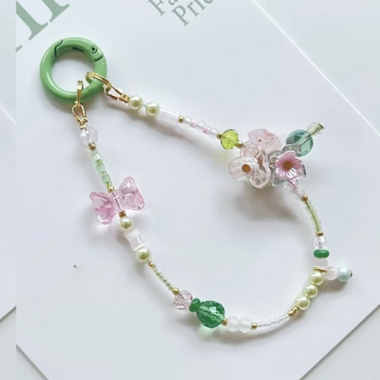 0 0今日新作 アクリルお花ーパールシェード金輝き(0130)