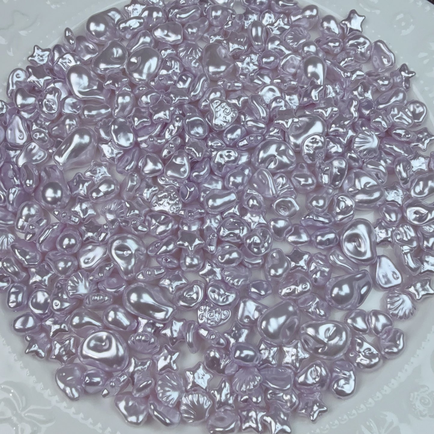 0 0今日新作 キラキラパールバロック アクリル混ぜ(0815)