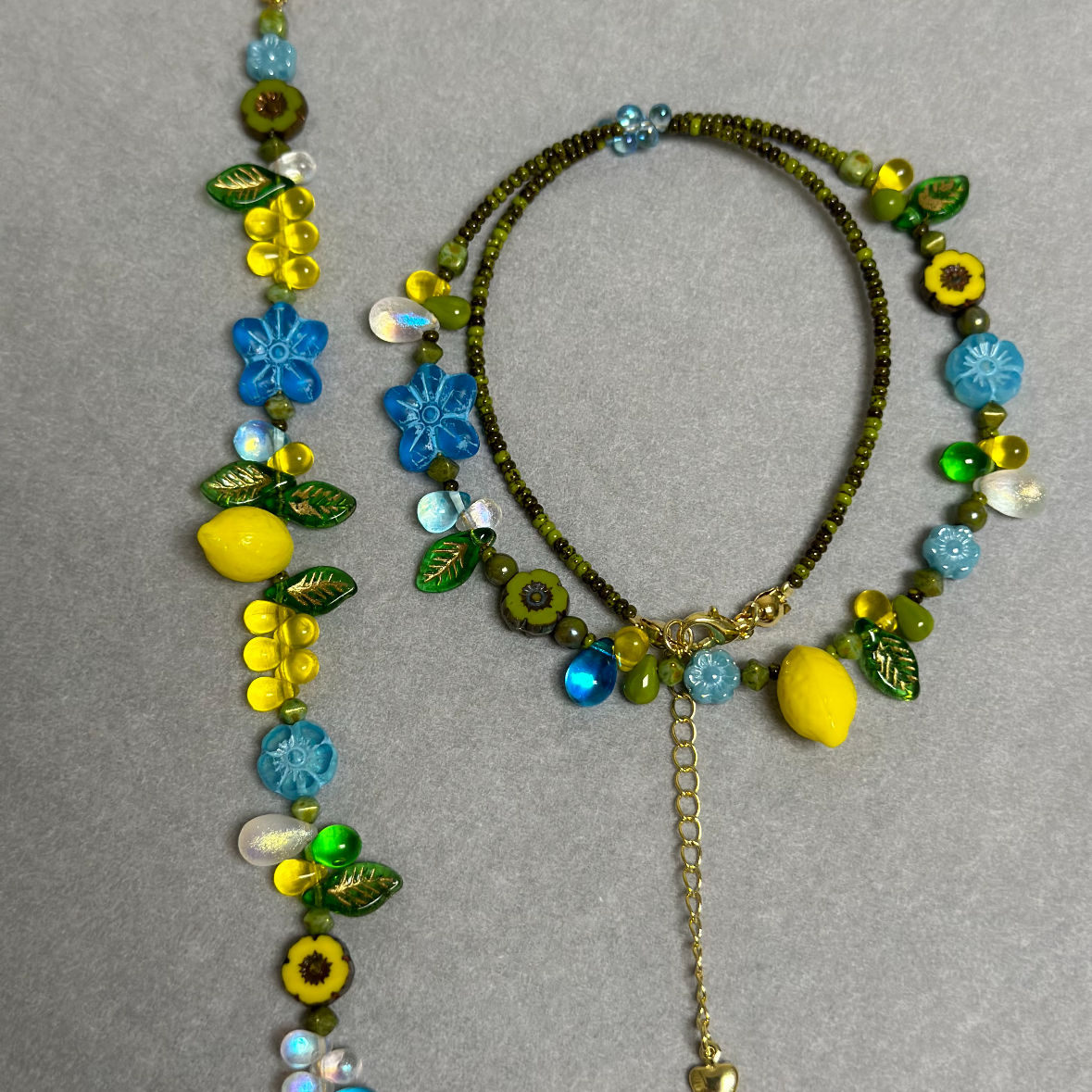 0 0今日新作 チェコビーズ-🍋(0223)