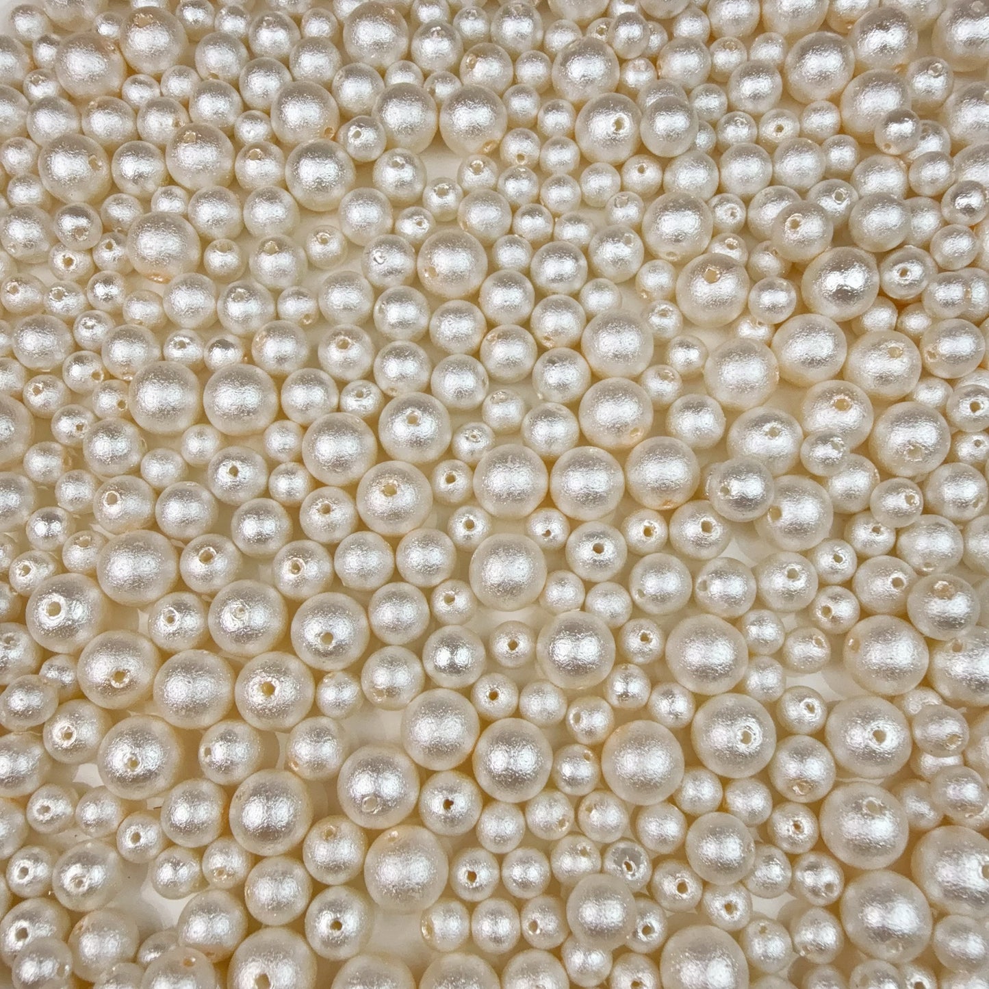 0 0今日新作 コットンガラスパール混ぜ(0305)