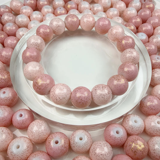 0 0今日新作 磁器色ビーズ 13ミリ(1007)