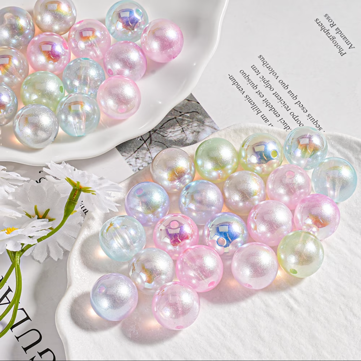 0 00今日特价 シュガーグレーズ風 树脂ビーズ  (0126)