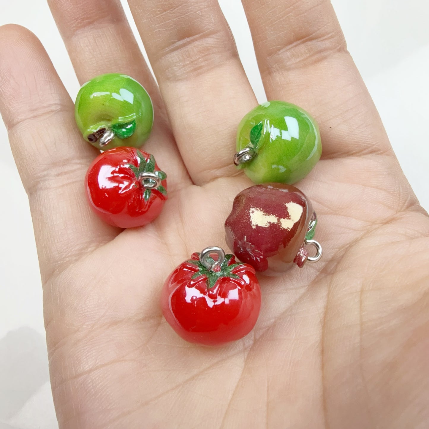 0 0今日新作 ツヤツヤ果物 樹脂（0227）