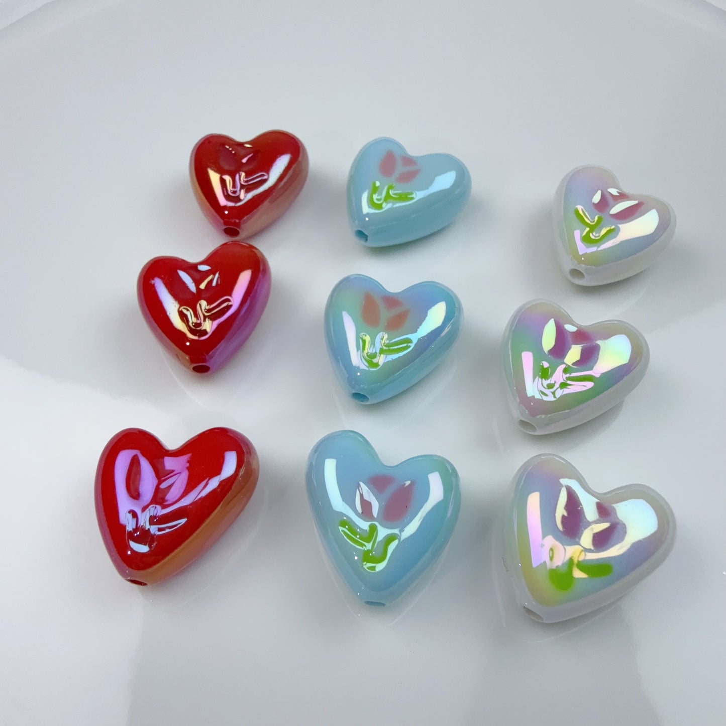 0 0今日新作 チューリップハート  アクリル(0626)