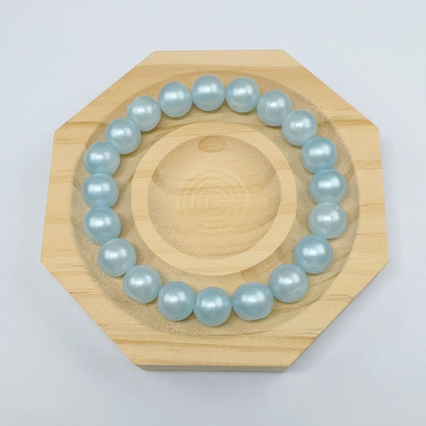 A100 Color Pearl - 10mm (Pink Purple Light Blue Mix)