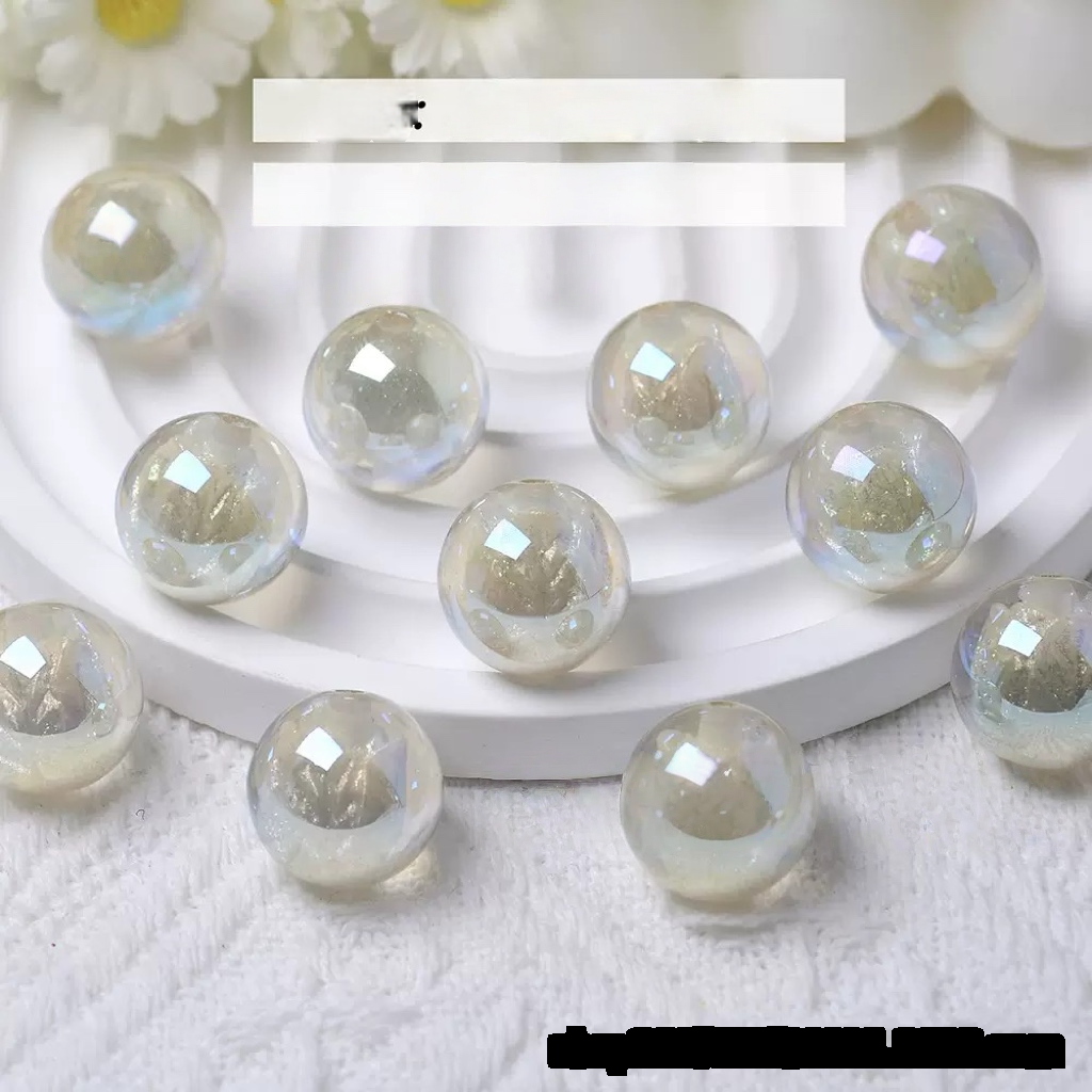 0 0今日新作 チューリップが入り樹脂ビーズ  現品(0310)