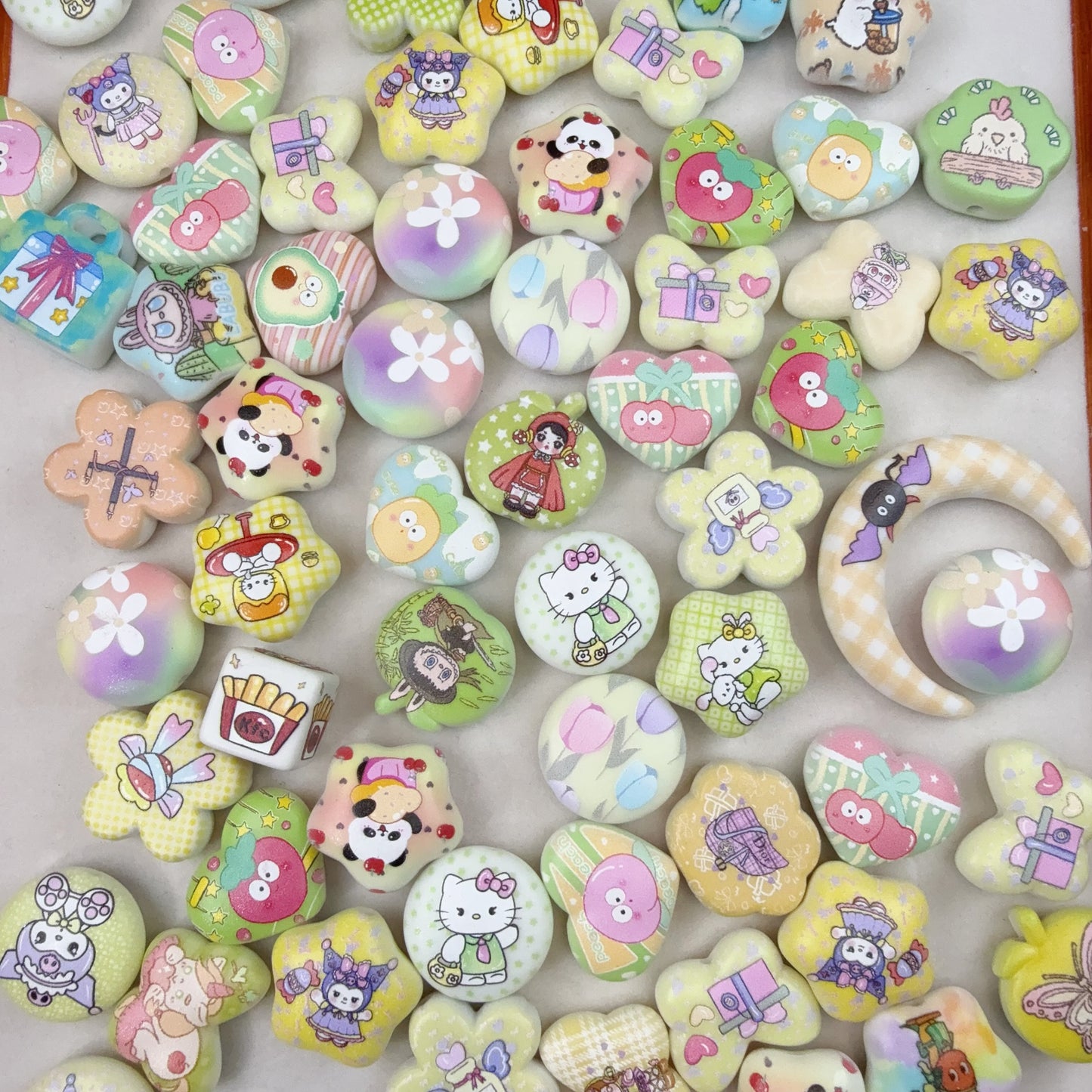 0 0今日新色 質感最高 多色シリーズ アクリル混ぜ(1023)