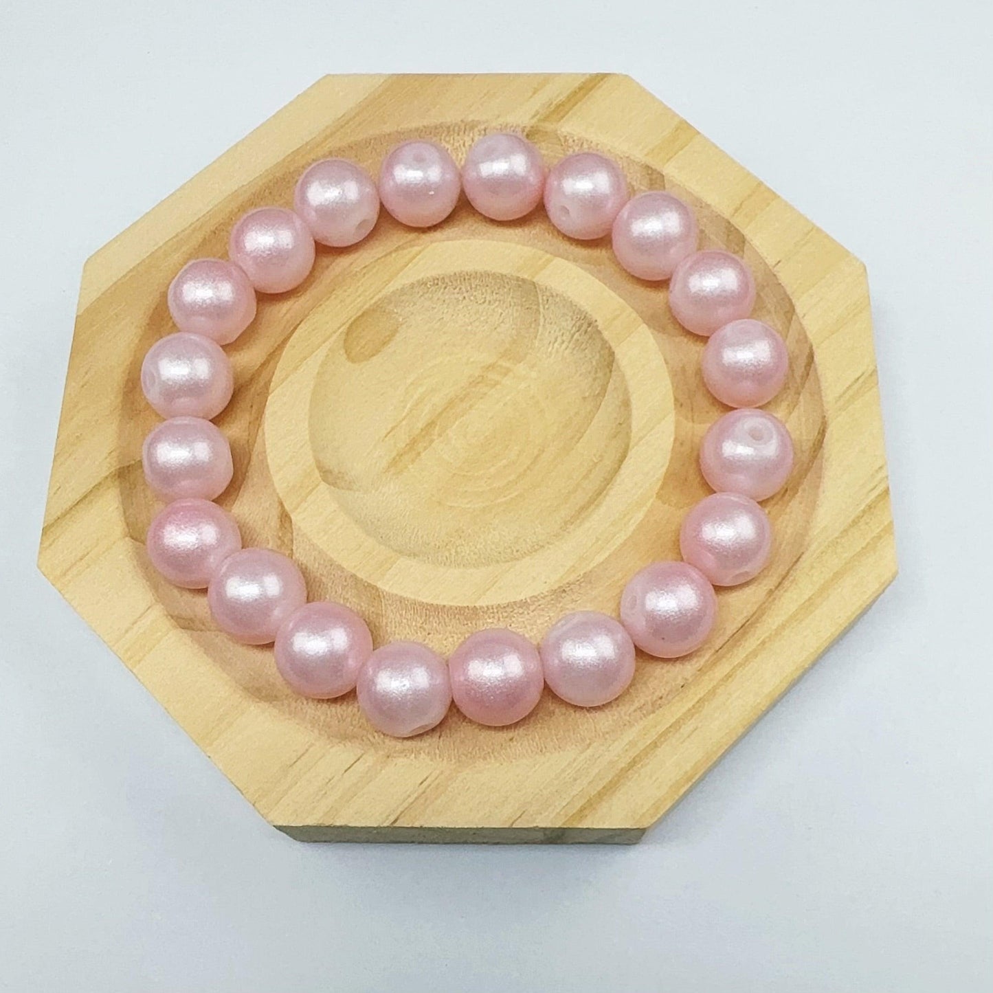 A100 Color Pearl - 10mm (Pink Purple Light Blue Mix)