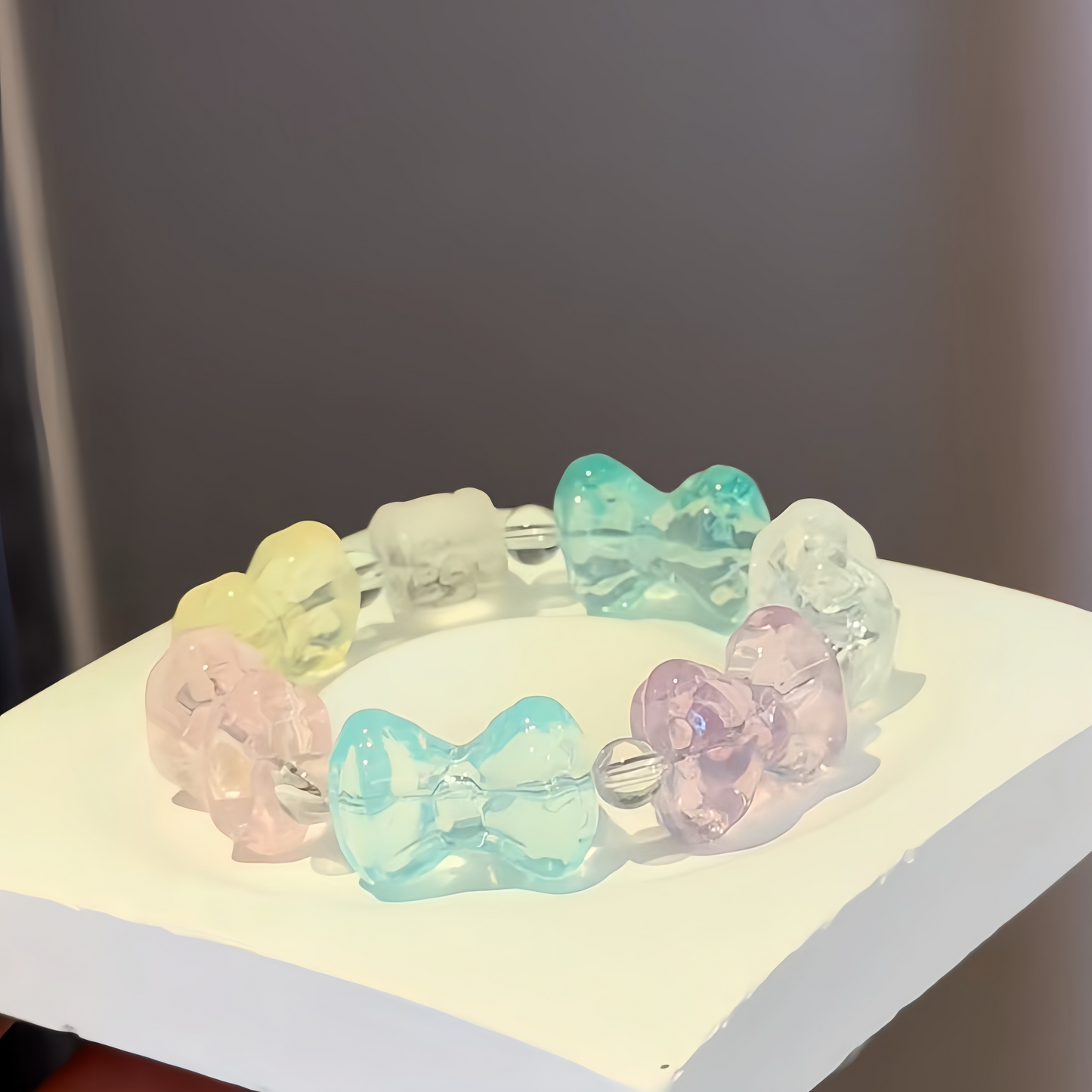 0 0今日新作 ガラスリボン(0614)