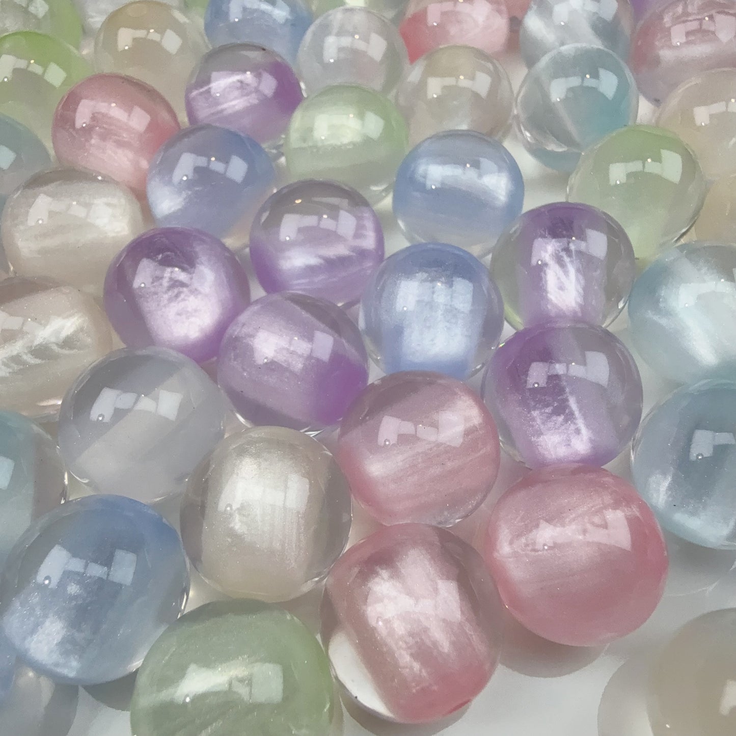 0 0今日新作 16ミリー芯が甘い泡 色チェンジ 樹脂(1028)