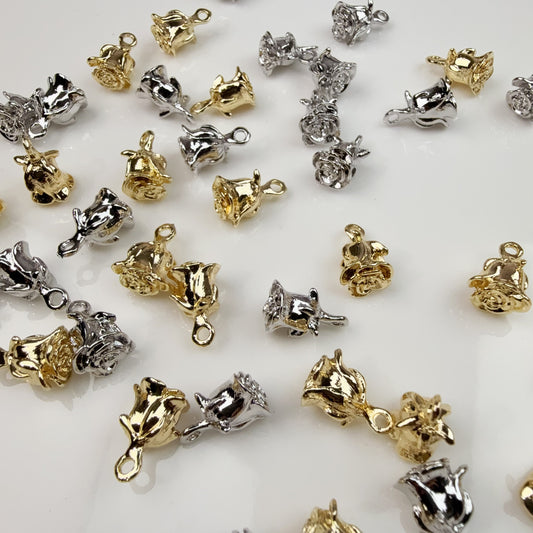 0 0今日新作 合金 立体薔薇(0124)