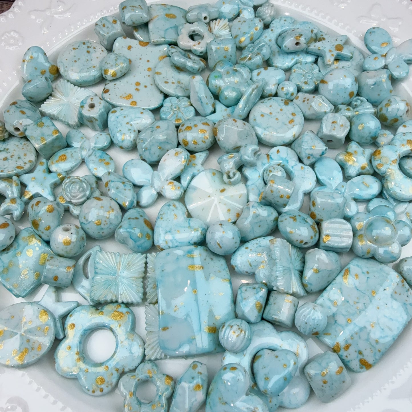 0 0今日新作 暈かし金まきシリーズ アクリルバロック(1217)