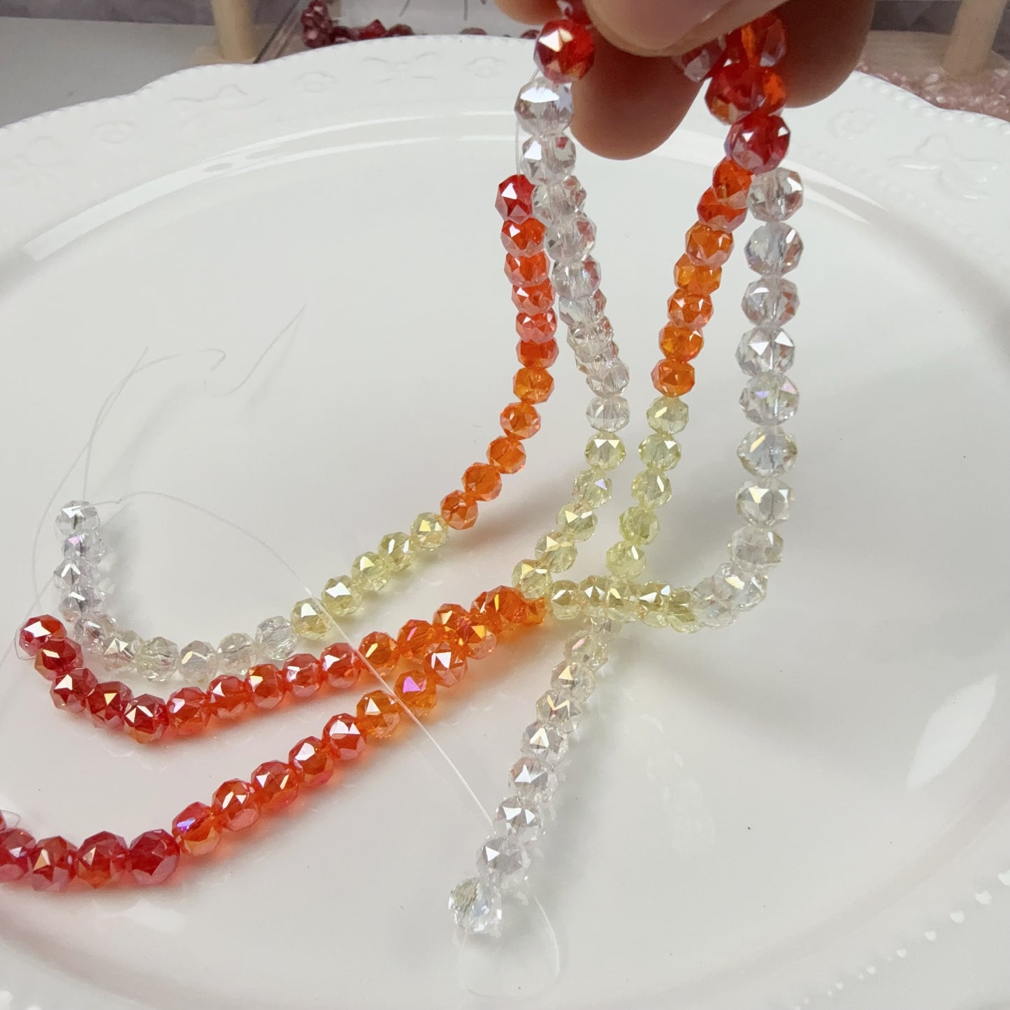 0 0今日新作 花ボールカット-6ミリ(1129)