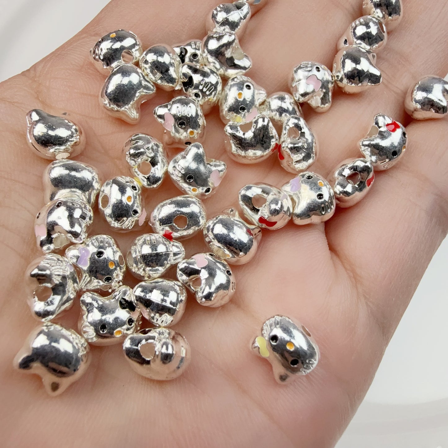 0 0今日新作 合金 シルバーキティー(0131)