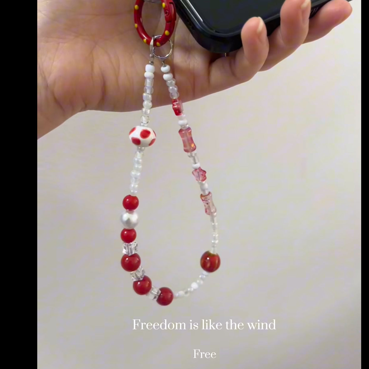 0 0今日新色 黒＆赤ラウンドビーズ アクリル混ぜ(0921)