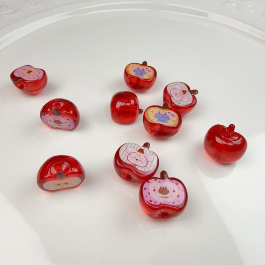 0 0今日新作 クリアリンゴ−3色（0823）