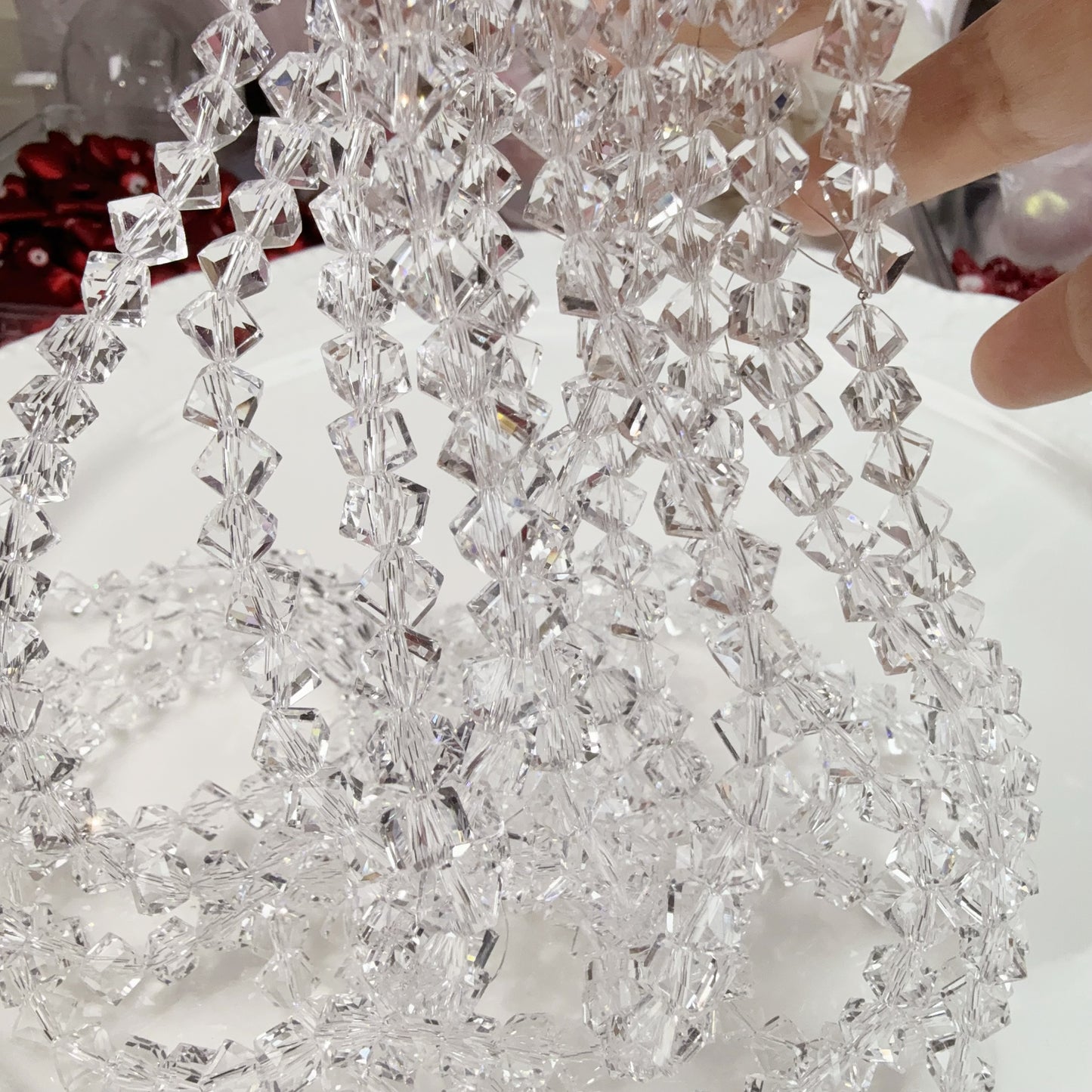 0 0今日新作 斜めキューブ−6ミリ(1219)