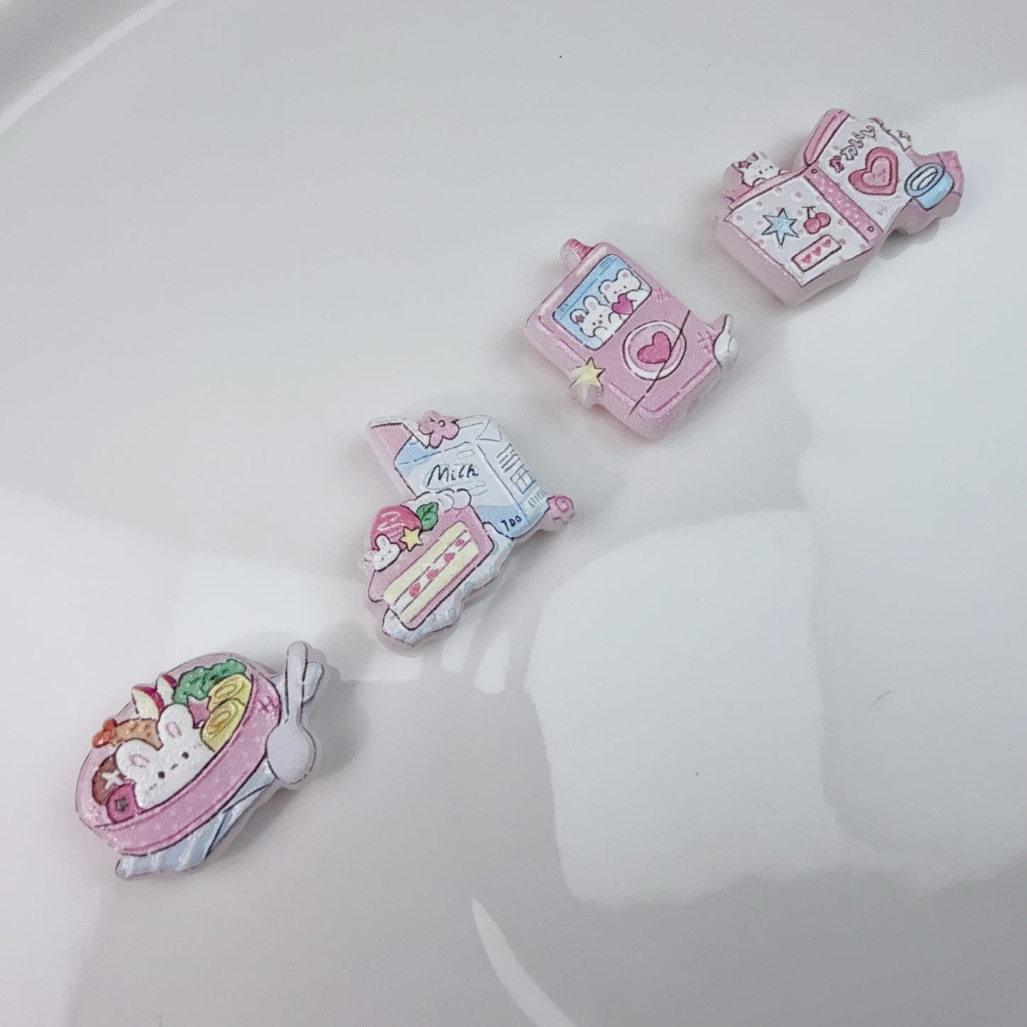 0 0今日新作 しゃぶしゃぶうさぎ プレート 通し穴(0505)