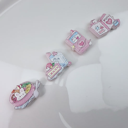 0 0今日新作 しゃぶしゃぶうさぎ プレート 通し穴(0505)