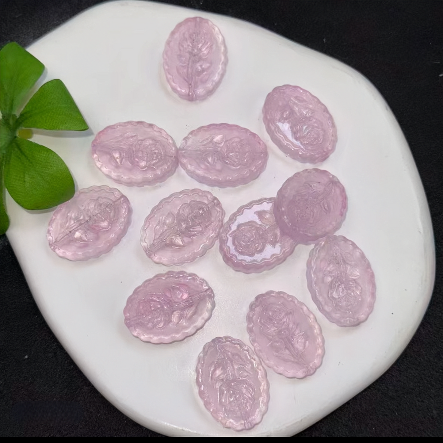 0 0今日新作 楕円ー薔薇 (0124)