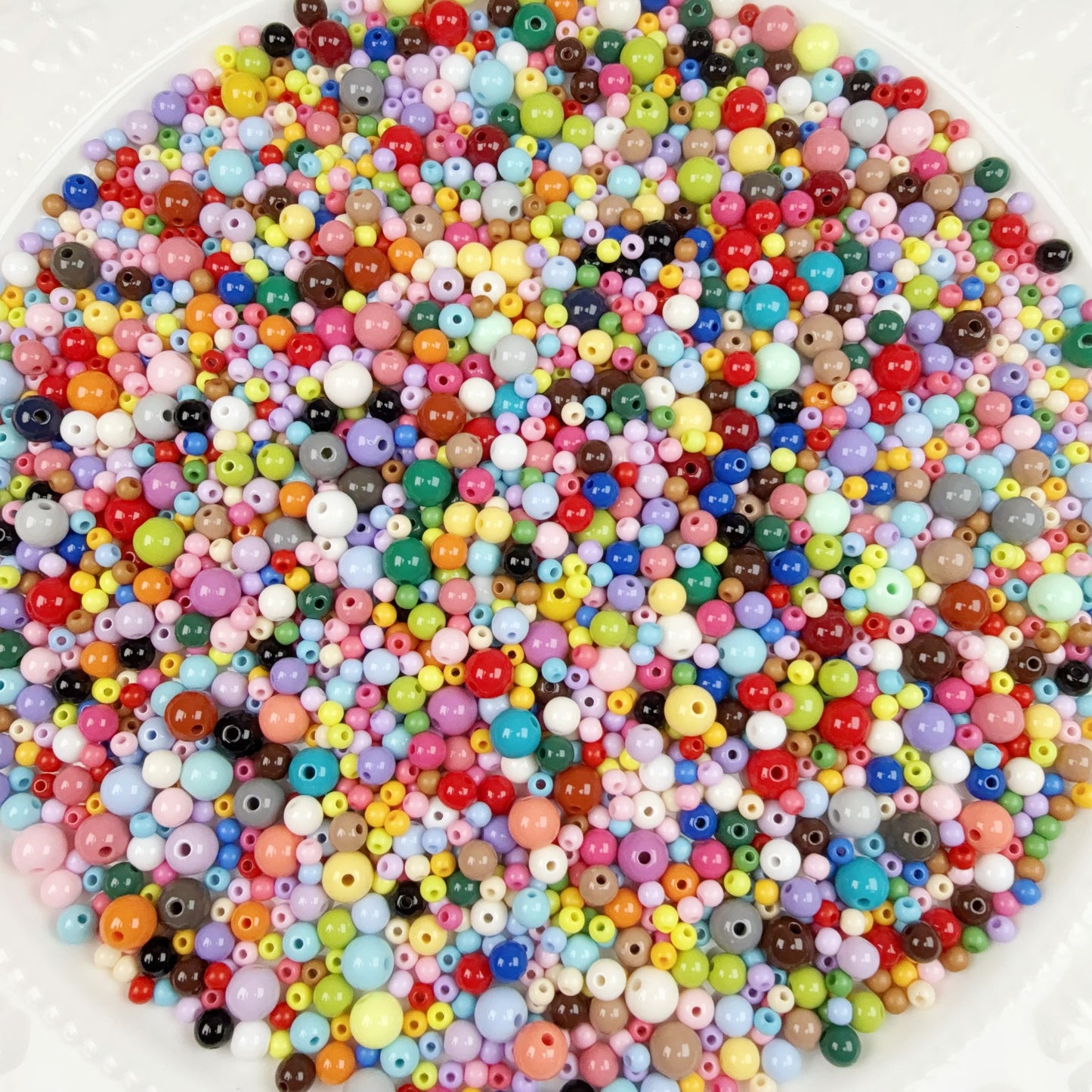 0 0今日新作 原色ラウンド ーチビ　アクリル(1219)