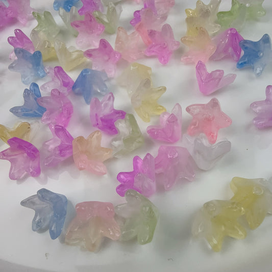 0 0今日新作 お花 ガラス(0213)