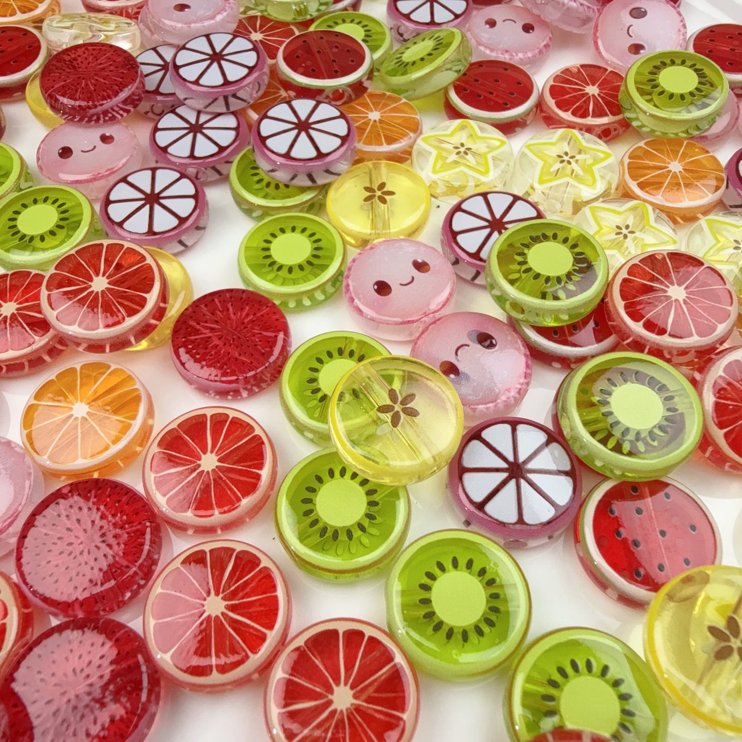 0 0今日新作 フルーツ月餅 アクリル(0801)