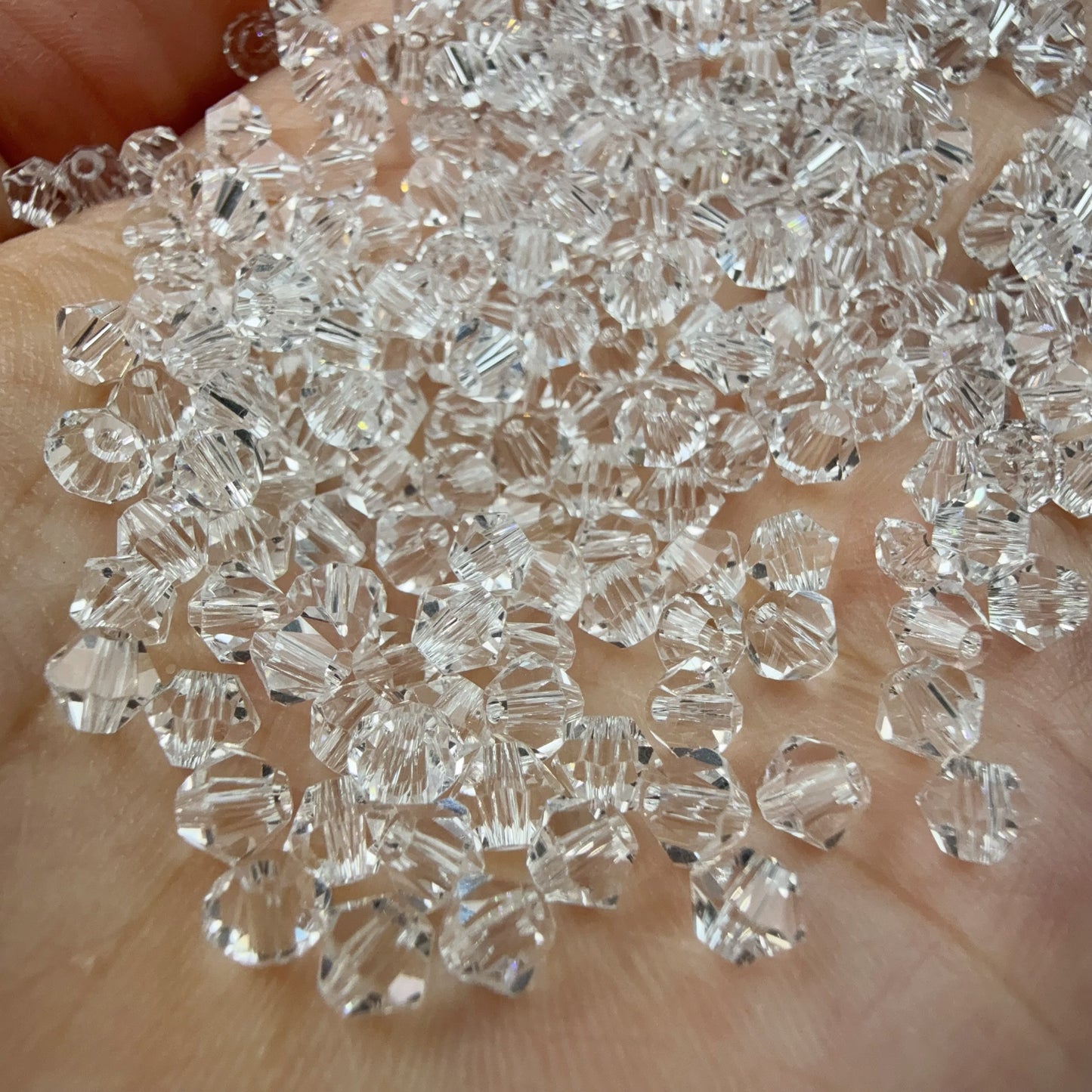 0 0再入荷 高品質クリア菱形カット (1112)