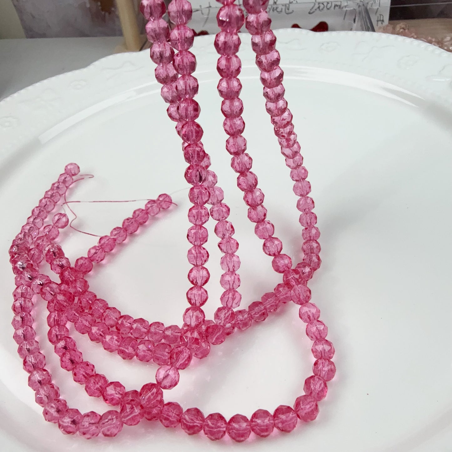 0 0今日新作 花ボールカット-6ミリ(1129)