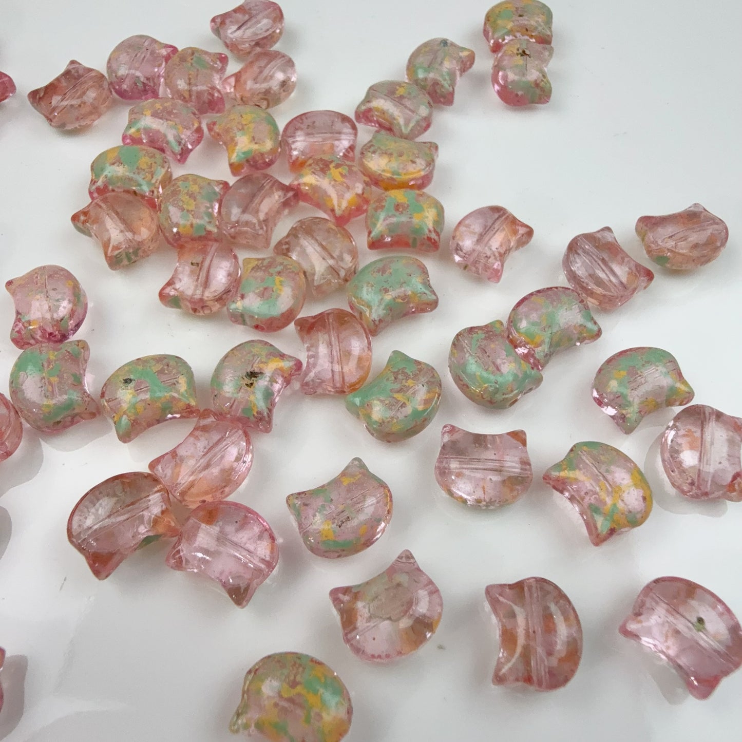 0 0今日新作 ピカソ猫 ガラス (0610)