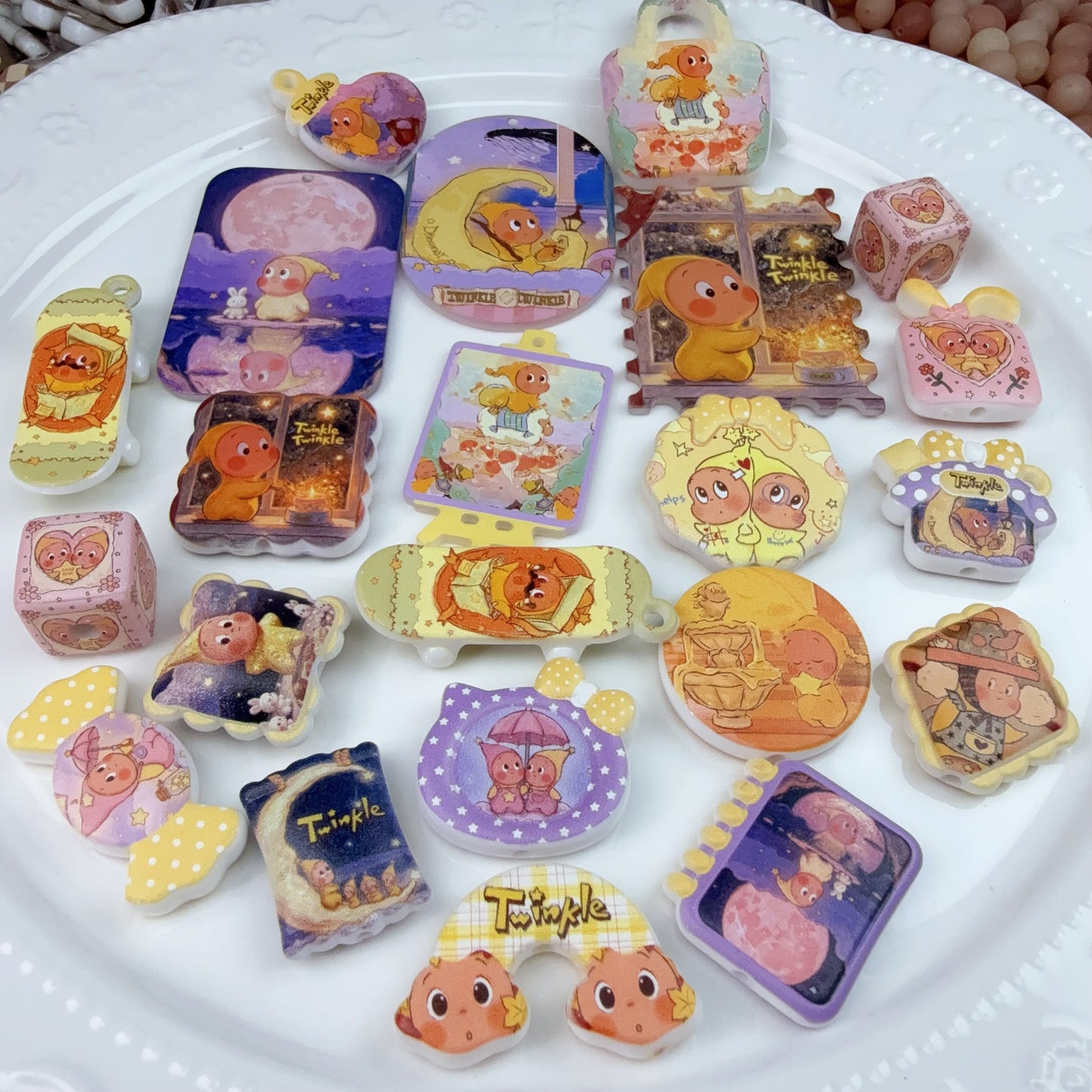 0 0今日新作 カラー星ちゃん アクリル混ぜ(1016)