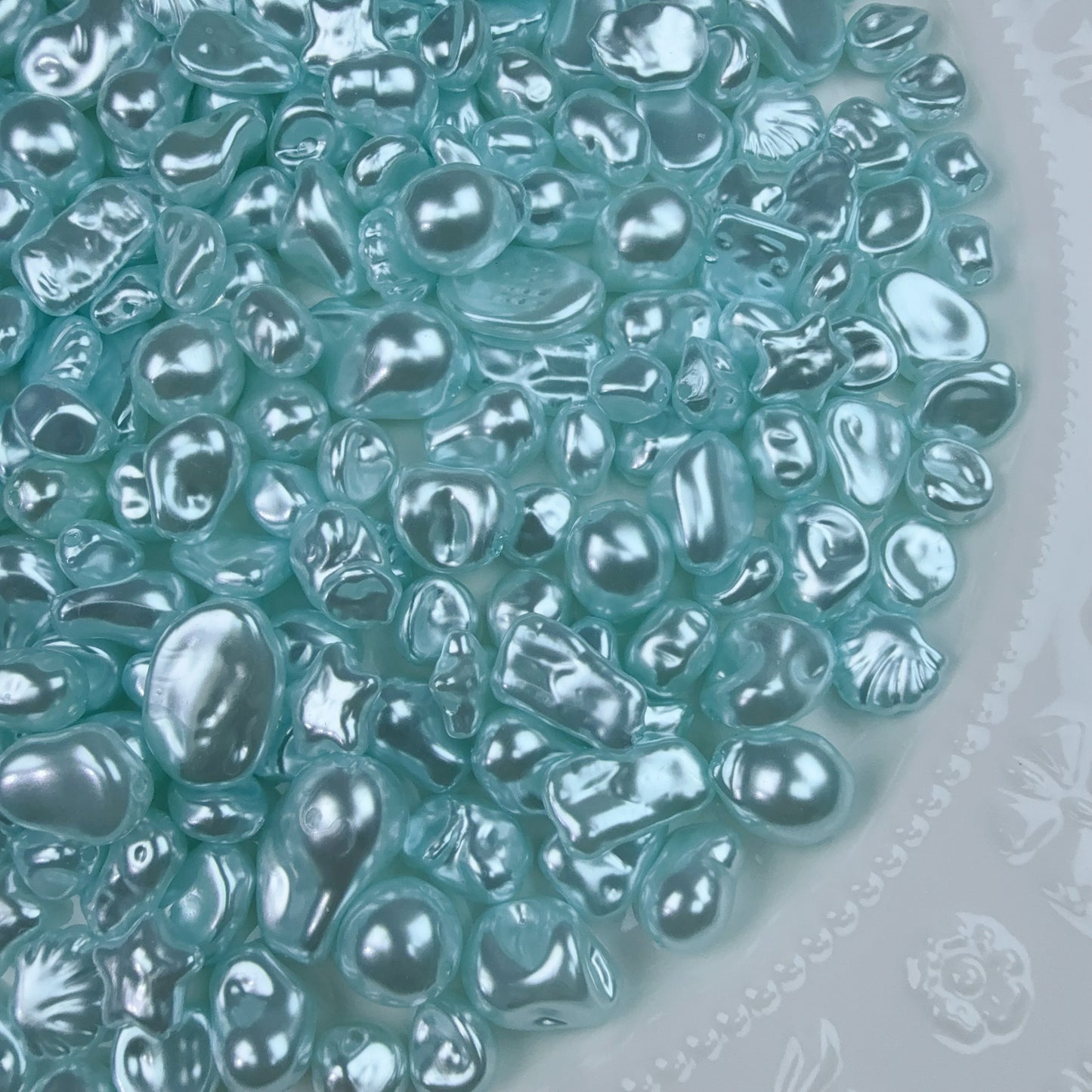 0 0今日新作 キラキラパールバロック アクリル混ぜ(0815)